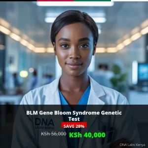 BLM Gene Bloom Syndrome NGS Genetic DNA Test - KSh 40