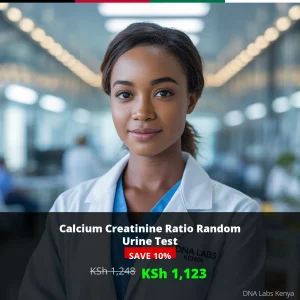 Calcium Creatinine Ratio Random Urine Test in Kenya - KSh 1248 | DNA Labs Kenya