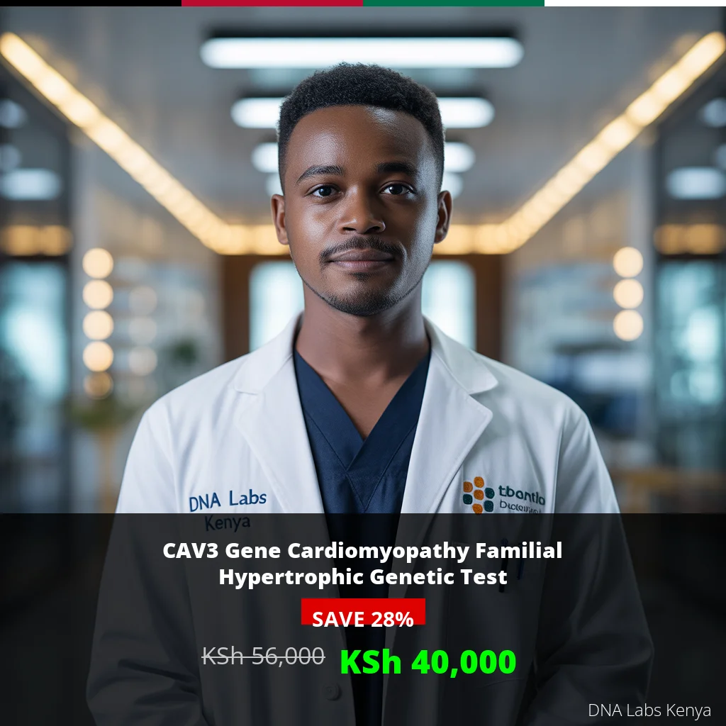 CAV3 Gene Cardiomyopathy Familial Hypertrophic NGS Genetic DNA Test - KSh 40