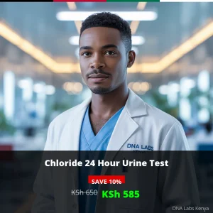 Chloride 24 Hour Urine Test - Affordable at KSh 650 in Kenya