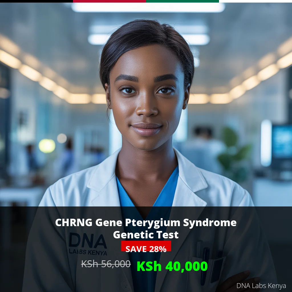 CHRNG Gene Pterygium Syndrome NGS Genetic DNA Test - KSh 56