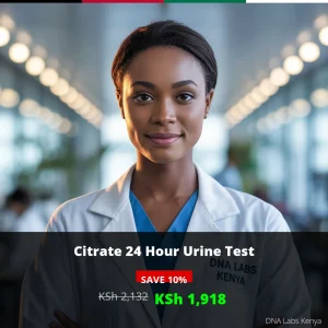 Citrate 24 Hour Urine Test in Kenya - KSh 2132 | DNA Labs Kenya
