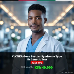 CLCNKA Gene Bartter Syndrome Type 4b NGS Genetic DNA Test - KSh 40