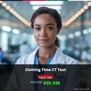 Clotting Time CT Test in Kenya - KSh 598 | DNA Labs Kenya
