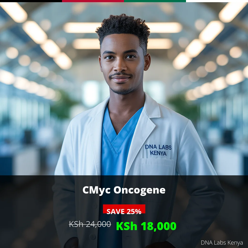 CMyc Oncogene Test in Kenya - Affordable Price KSh 18000 | DNA Labs Kenya