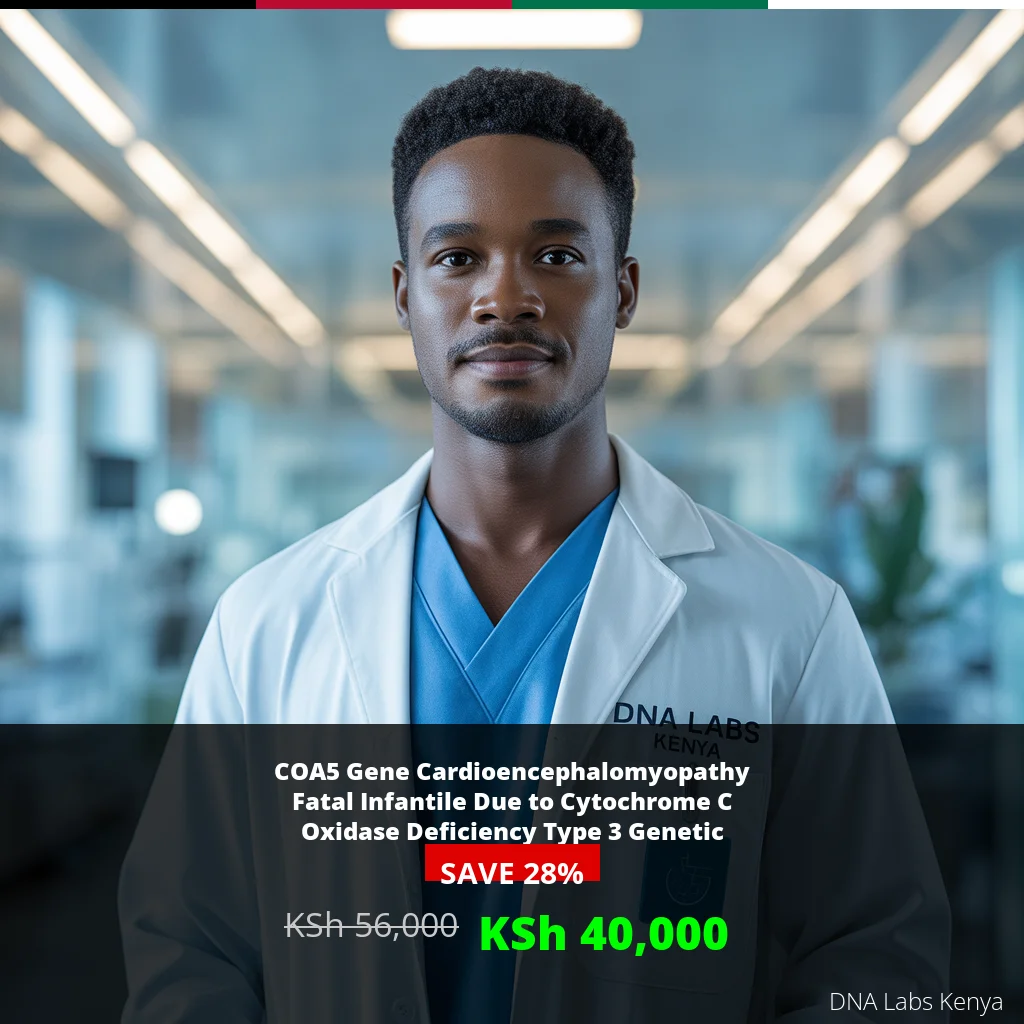COA5 Gene Cardioencephalomyopathy Fatal Infantile NGS Genetic DNA Test - 40000 KSh - Kenya