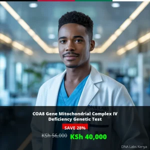COA8 Gene Mitochondrial Complex IV Deficiency NGS Genetic DNA Test - KSh 56