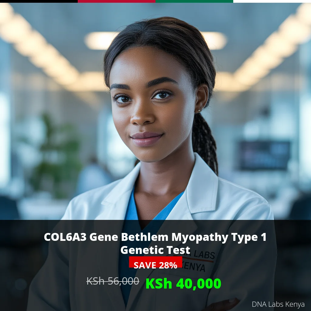 COL6A3 Gene Bethlem Myopathy Type 1 NGS Genetic DNA Test in Kenya - KSh 40
