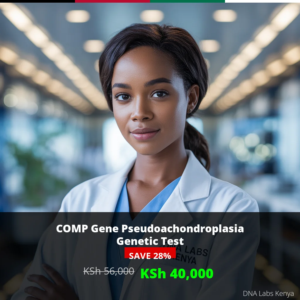 COMP Gene Pseudoachondroplasia NGS Genetic DNA Test - KSh 40