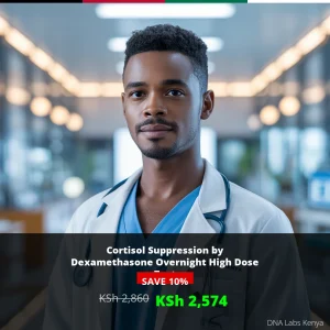 Cortisol Suppression by Dexamethasone Overnight High Dose Test - KSh 2860 in Kenya