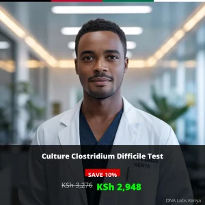 Culture Clostridium Difficile Test - Affordable KSh 3276 in Kenya