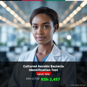 Cultured Aerobic Bacteria Identification Test - KSh 2730 in Kenya