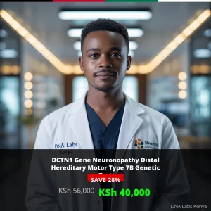 DCTN1 Gene Neuronopathy Distal Hereditary Motor Type 7B NGS Genetic DNA Test - 40000 KSh in Kenya