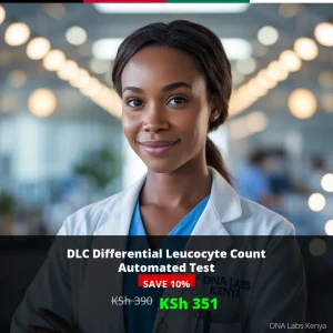 DLC Differential Leucocyte Count Automated Test - 390 KSh - Kenya