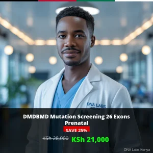 DMDBMD Mutation Screening 26 Exons Prenatal - Affordable Price in Kenya (KSh 21