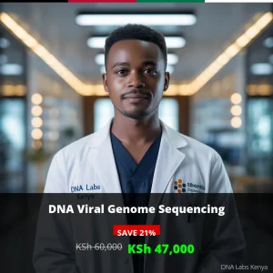 DNA Viral Genome Sequencing Test in Kenya - KSh 60
