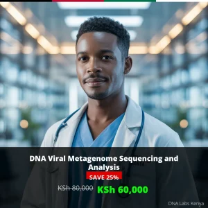 DNA Viral Metagenome Sequencing and Analysis - Affordable KSh 60