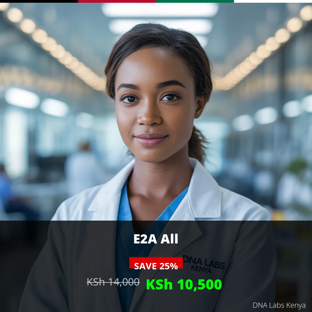 E2A All Test in Kenya - Price KSh 10500 for Discounted Booking
