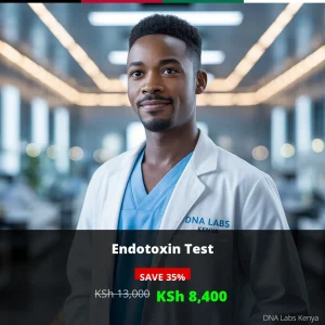 Endotoxin Test in Kenya - KSh 8400 Discount Price | DNA Labs Kenya