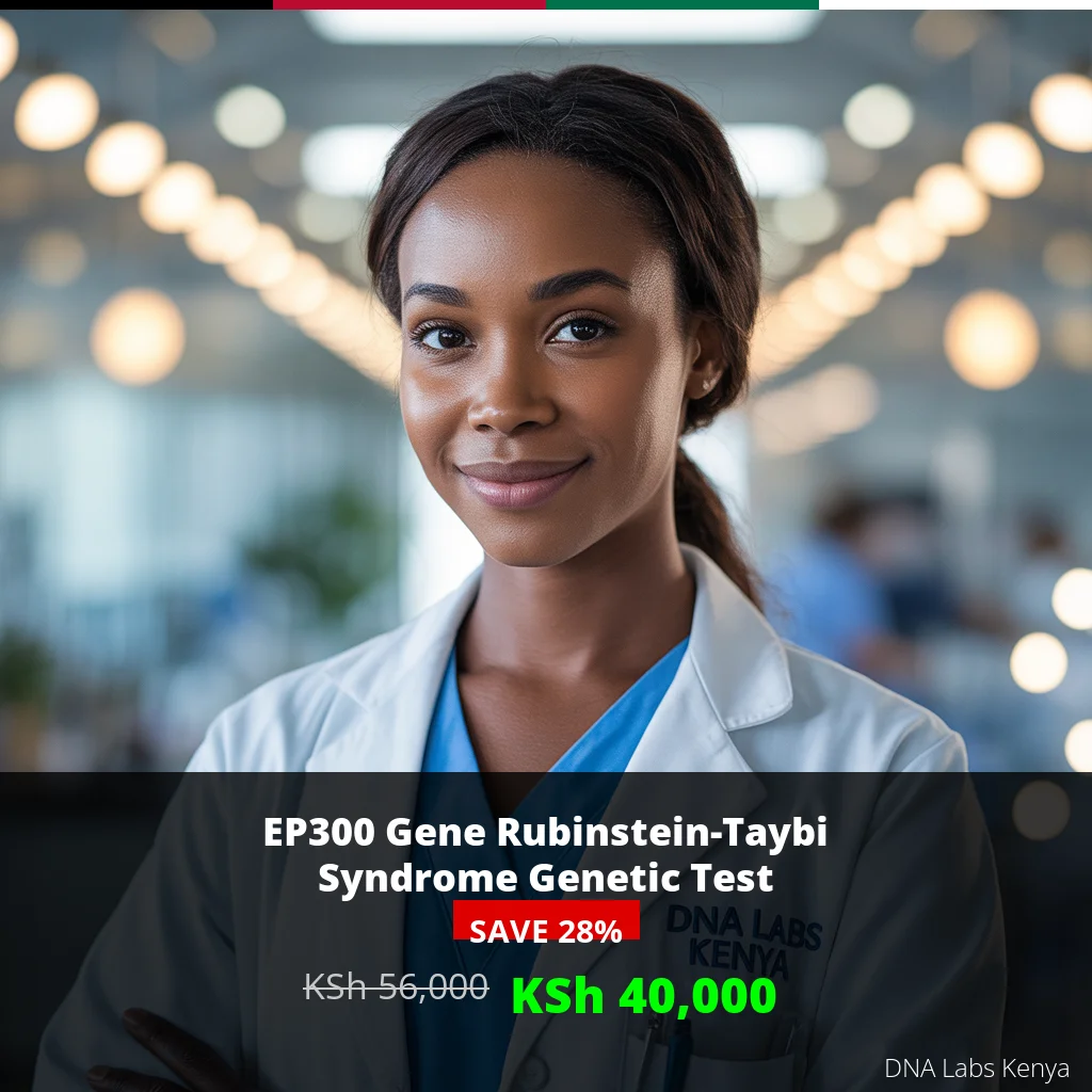EP300 Gene Rubinstein-Taybi Syndrome NGS Genetic DNA Test in Kenya - KSh 56