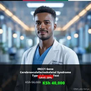 ERCC1 Gene Cerebrooculofacioskeletal Syndrome Type 4 NGS Genetic DNA Test - KSh 40