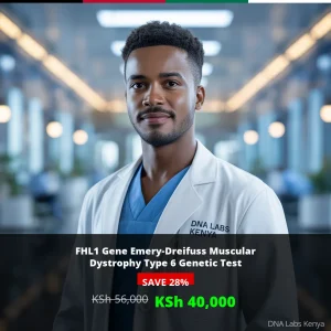 FHL1 Gene Emery-Dreifuss Muscular Dystrophy Type 6 NGS Genetic DNA Test - KSh 56