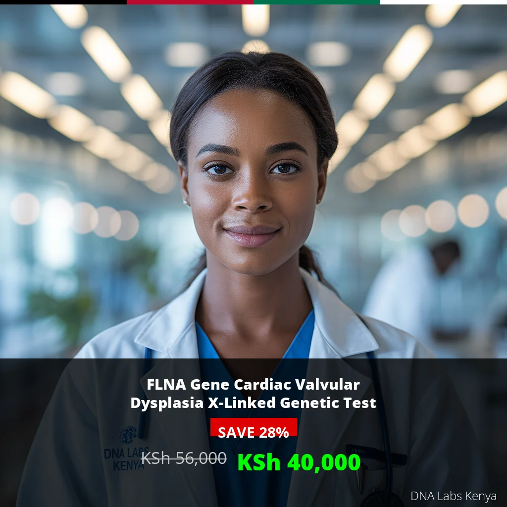 FLNA Gene Cardiac Valvular Dysplasia X-Linked NGS Genetic DNA Test - KSh 56