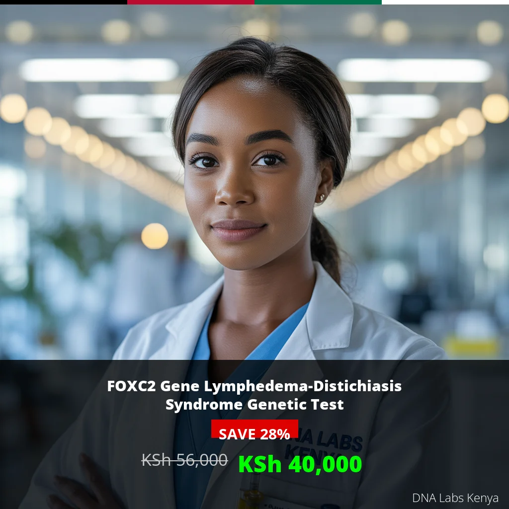 FOXC2 Gene Lymphedema-Distichiasis Syndrome NGS Genetic DNA Test - 40000 KSh in Kenya