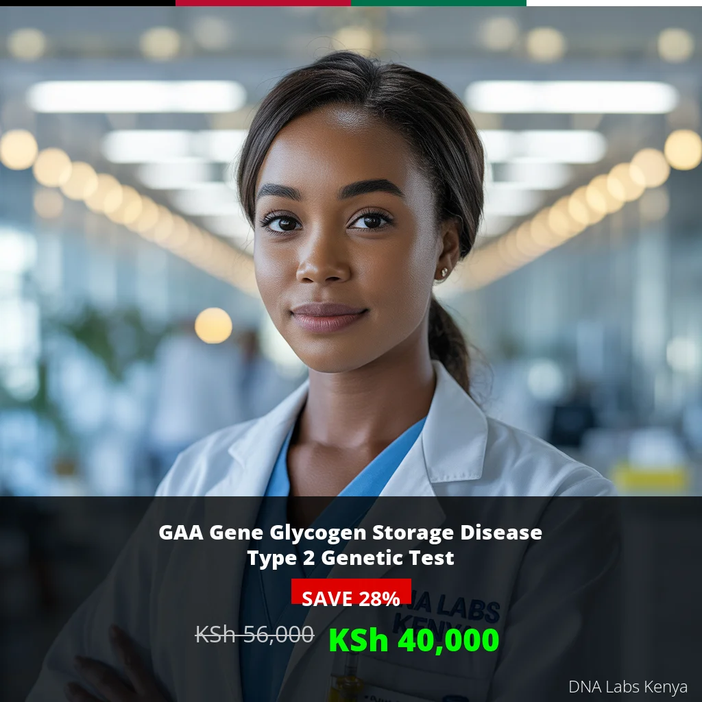 GAA Gene Glycogen Storage Disease Type 2 NGS Genetic DNA Test - 40000 KSh in Kenya