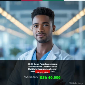 GGCX Gene Pseudoxanthoma Elasticumlike Disorder NGS Genetic DNA Test in Kenya - KSh 40