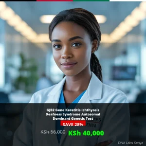 GJB2 Gene Keratitis Ichthyosis Deafness Syndrome Autosomal Dominant NGS Genetic DNA Test at 40000 KSh - Kenya