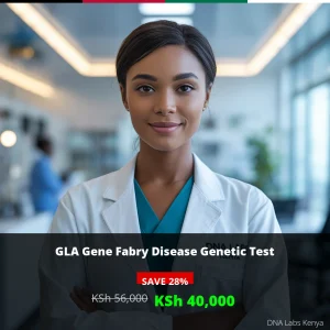 GLA Gene Fabry Disease NGS Genetic DNA Test - Affordable Price in Kenya (KSh 40