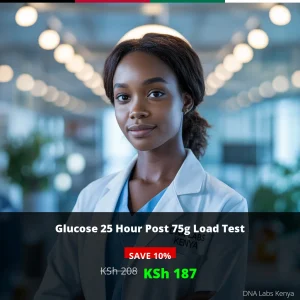 Glucose 25 Hour Post 75g Load Test - Affordable Price of 208 KSh in Kenya