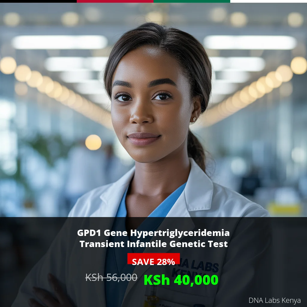 GPD1 Gene Hypertriglyceridemia Transient Infantile NGS Genetic DNA Test - KSh 56