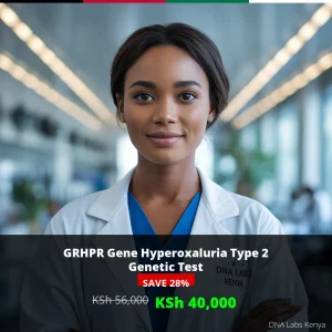 GRHPR Gene Hyperoxaluria Type 2 NGS Genetic DNA Test - KSh 56