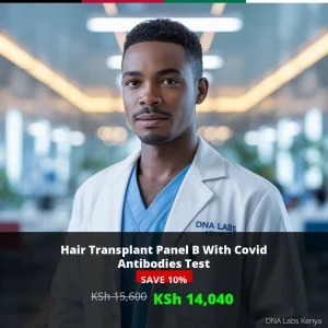 Hair Transplant Panel B With Covid Antibodies Test - KSh 15