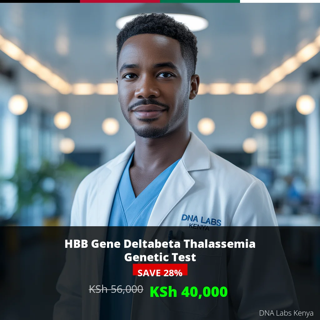 HBB Gene Deltabeta Thalassemia NGS Genetic DNA Test - KSh 56