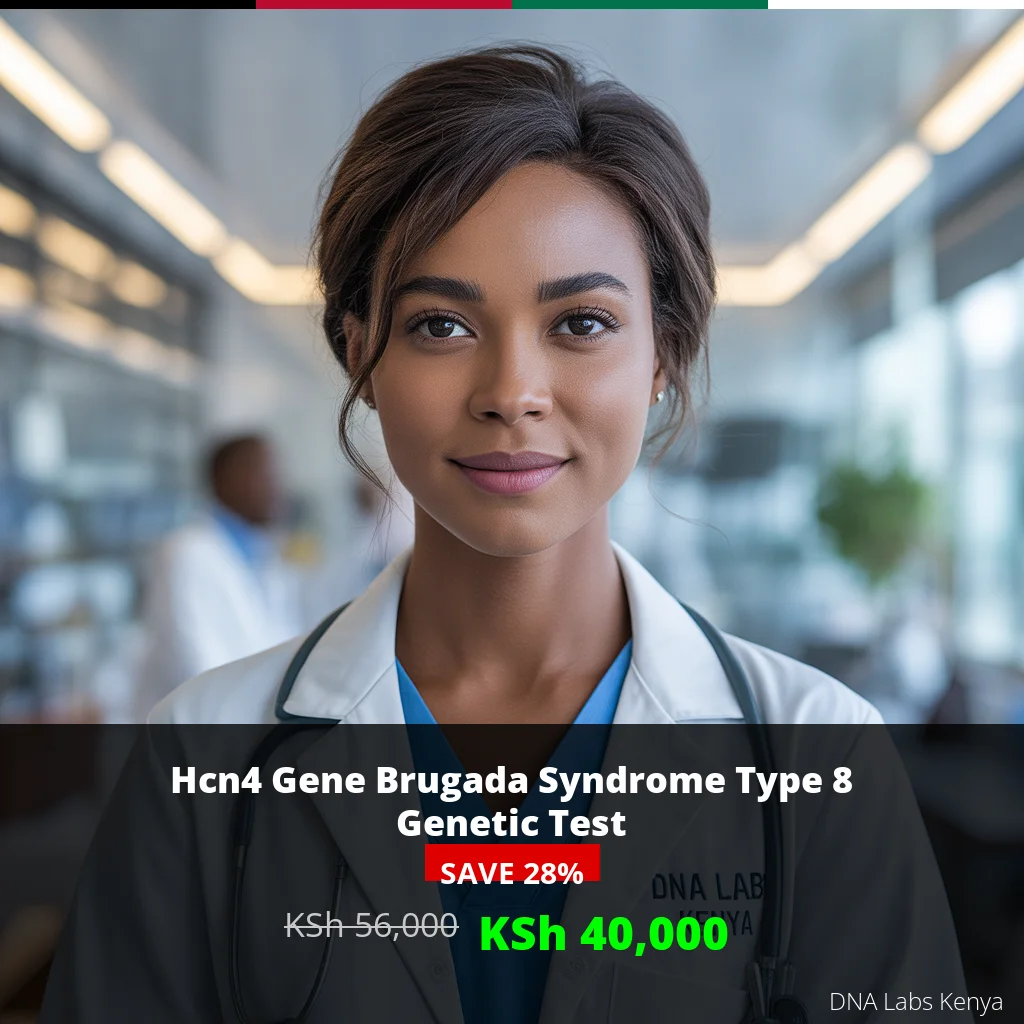 Hcn4 Gene Brugada Syndrome Type 8 NGS Genetic DNA Test - KSh 56