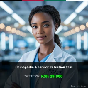 Hemophilia A Carrier Detection Test - KSh 27