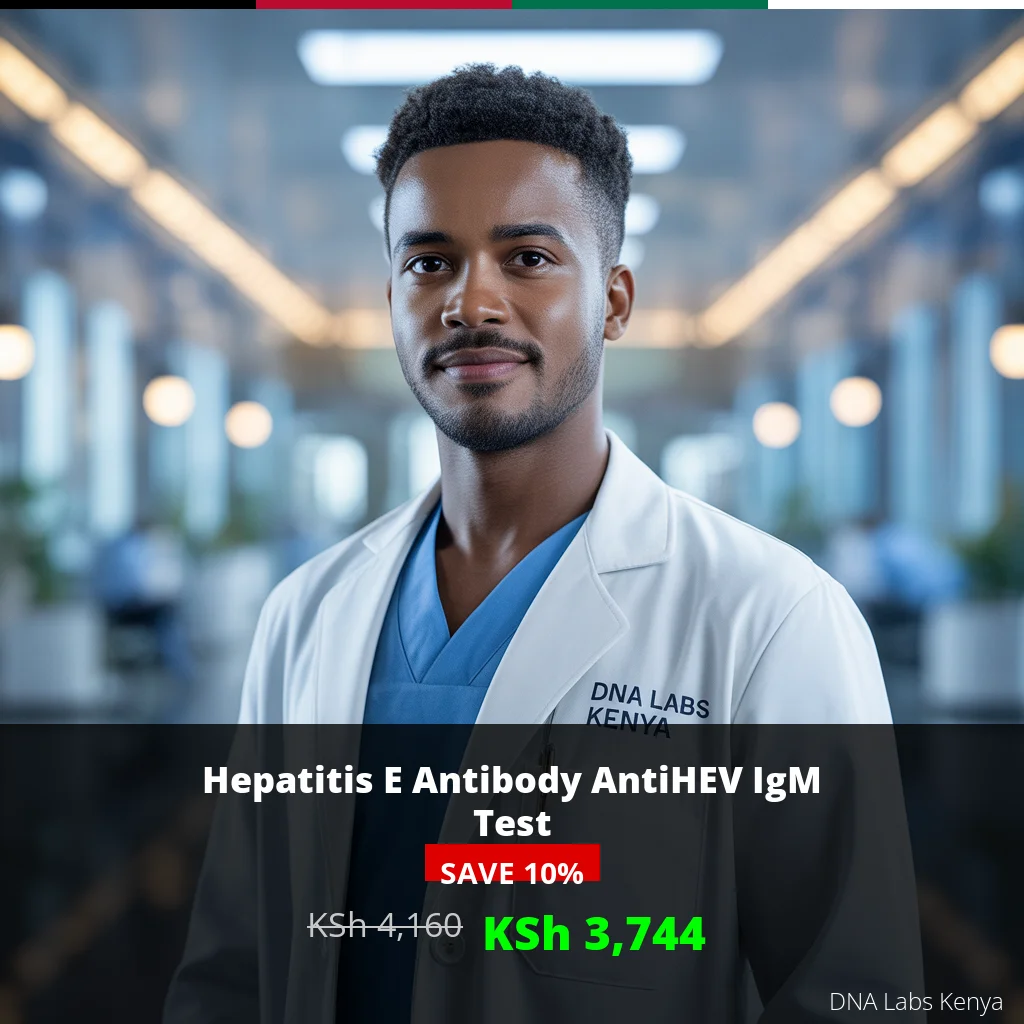 Hepatitis E Antibody AntiHEV IgM Test - Affordable Price KSh 3744 in Kenya