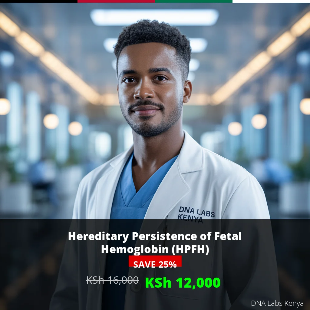 Hereditary Persistence of Fetal Hemoglobin (HPFH) Test in Kenya - KSh 16