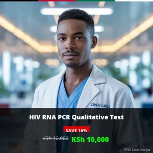 HIV RNA PCR Qualitative Test in Kenya - KSh 12