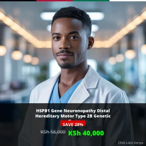 HSPB1 Gene Neuronopathy Distal Hereditary Motor Type 2B NGS Genetic DNA Test in Kenya - KSh 40