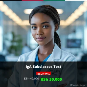 IgA Subclasses Test - KSh 30