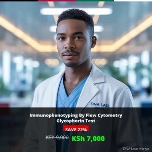 Immunophenotyping By Flow Cytometry Glycophorin Test - KSh 7000 | DNA Labs Kenya