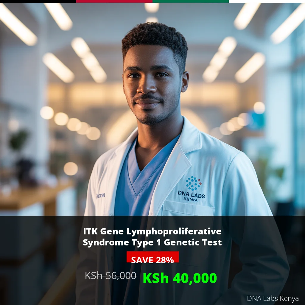 ITK Gene Lymphoproliferative Syndrome Type 1 NGS Genetic DNA Test - KSh 40