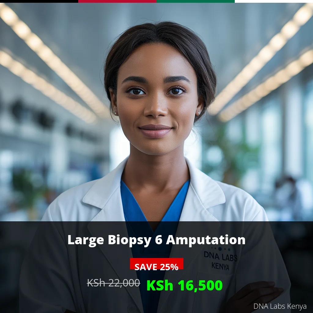 Large Biopsy 6 Amputation Test in Kenya - KSh 22