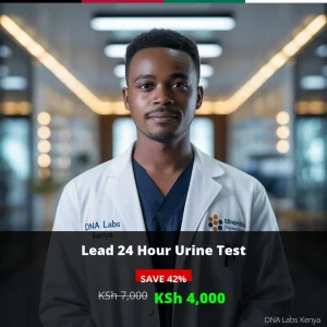 Lead 24 Hour Urine Test in Kenya - Affordable Price of 4000 KSh