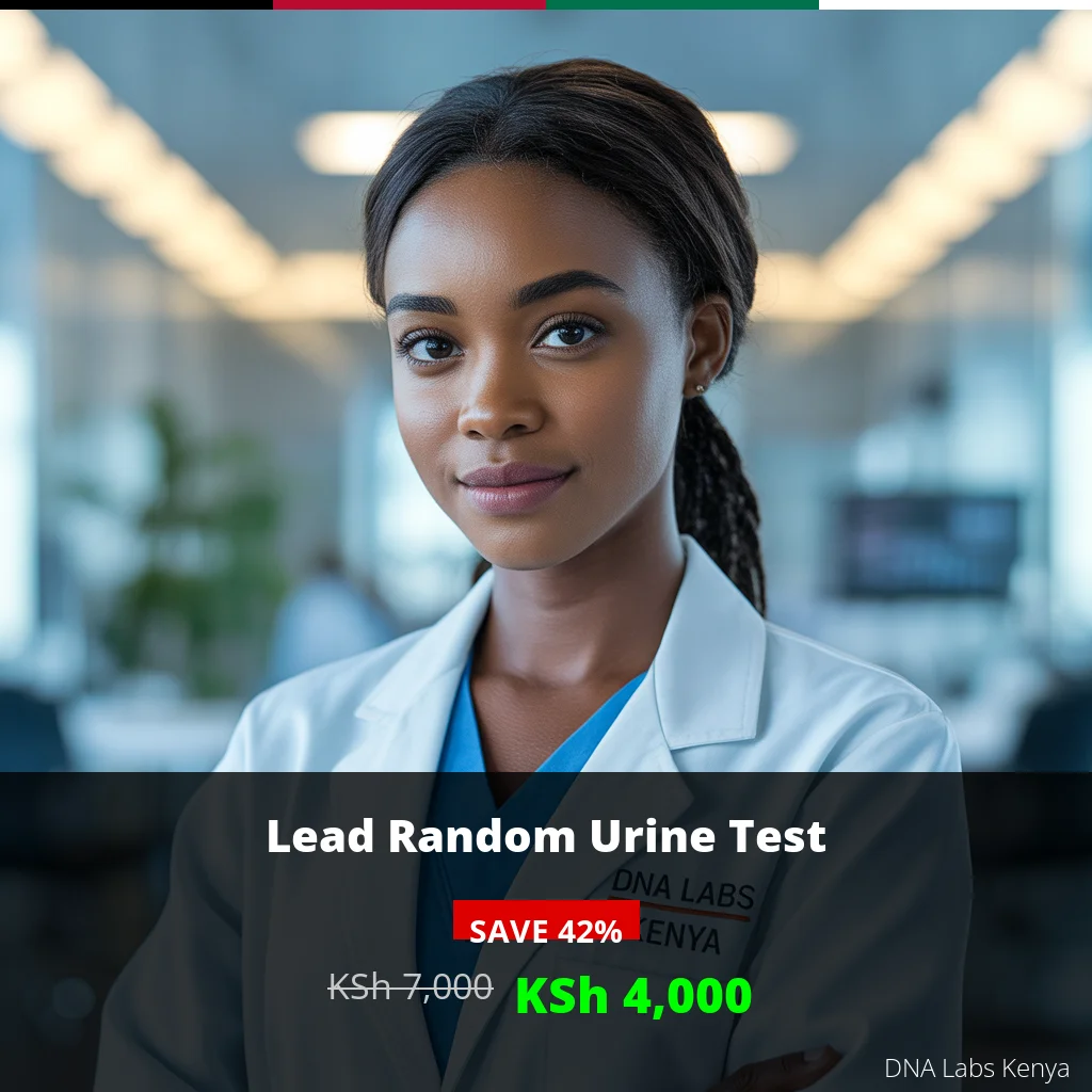 Lead Random Urine Test in Kenya - 4000 KSh Discount Price