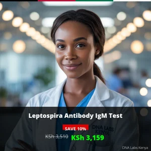 Leptospira Antibody IgM Test - Affordable Price KSh 3159 in Kenya